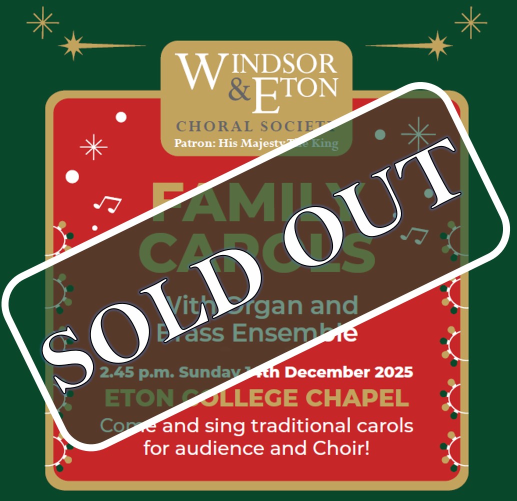 Sorry - Christmas Carols is SOLD OUT